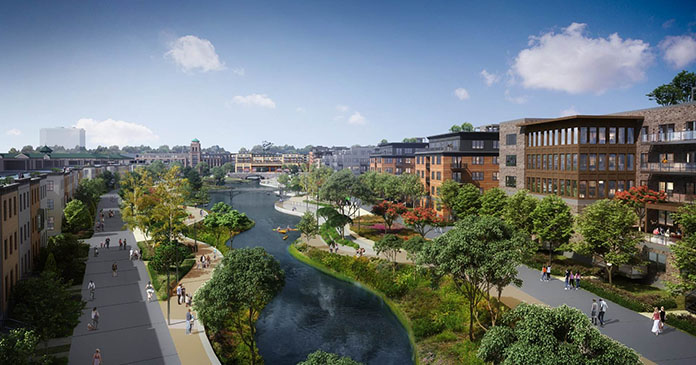 Ford Site Redevelopment Rendering Ford Site Redevelopment Rendering